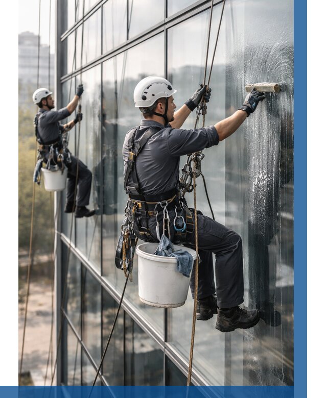 Мойка сплошного остекления в Дивногорске, заказать от 303 р.| ВЫСОТНИК-Двн