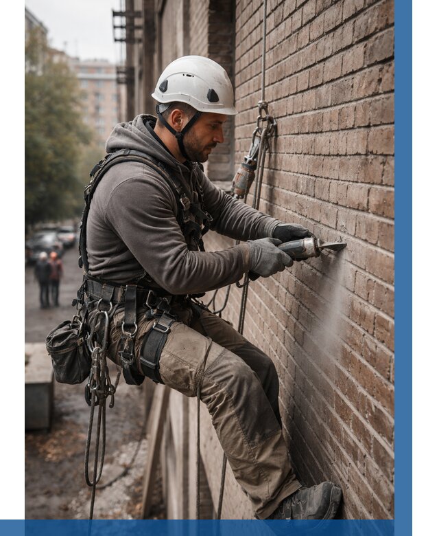 Расшивка кирпичных швов в Дивногорске от 607 р. | ВЫСОТНИК-Двн