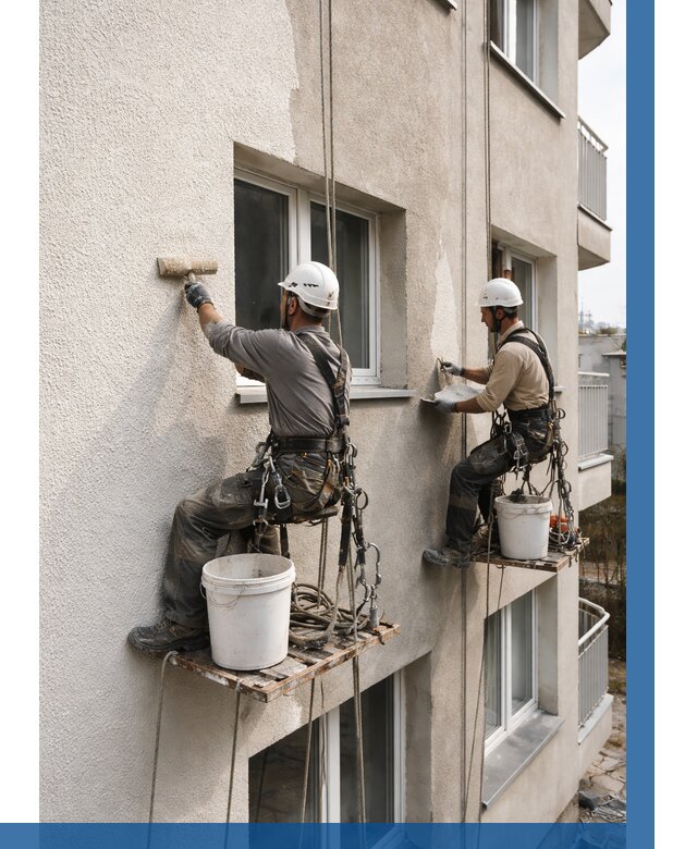 Нанесение короеда на фасад в Дивногорске от 455 р. | ВЫСОТНИК-Двн