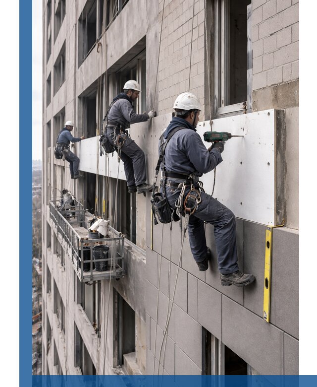 Монтаж фасадных термопанелей высокого качества в Дивногорске