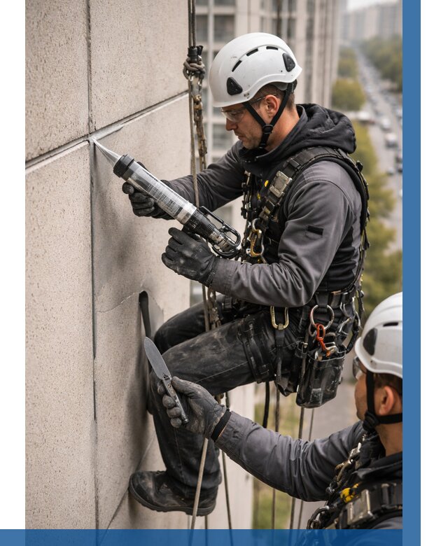 Первичная герметизация швов в Дивногорске от 607 р. | ВЫСОТНИК-Двн