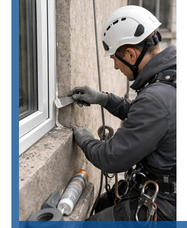 Герметизация монтажных швов окон в Дивногорске с гарантией качества