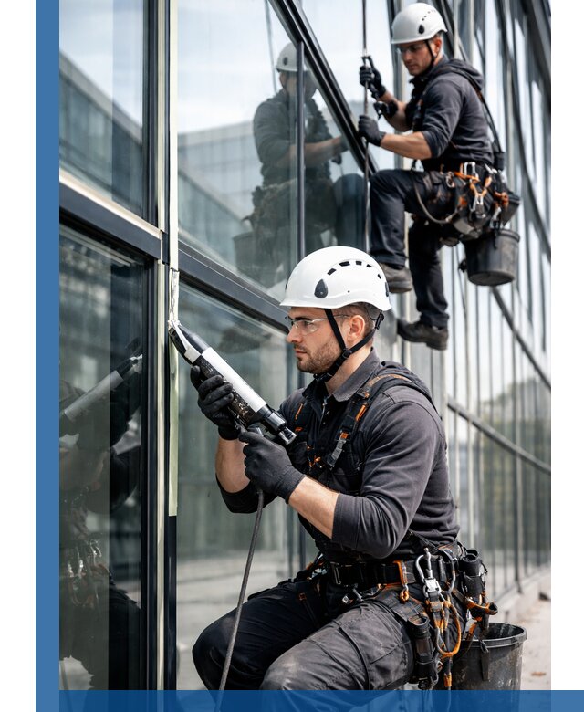 Герметизация витражных швов в Дивногорске для зданий и фасадов