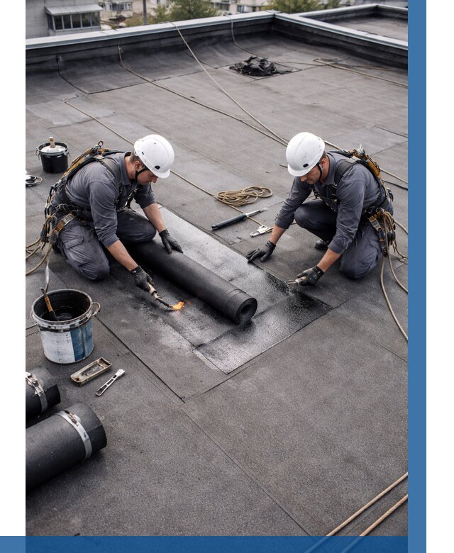 Ремонт мягкой кровли под ключ в Дивногорске от 708 р. | ВЫСОТНИК-Двн