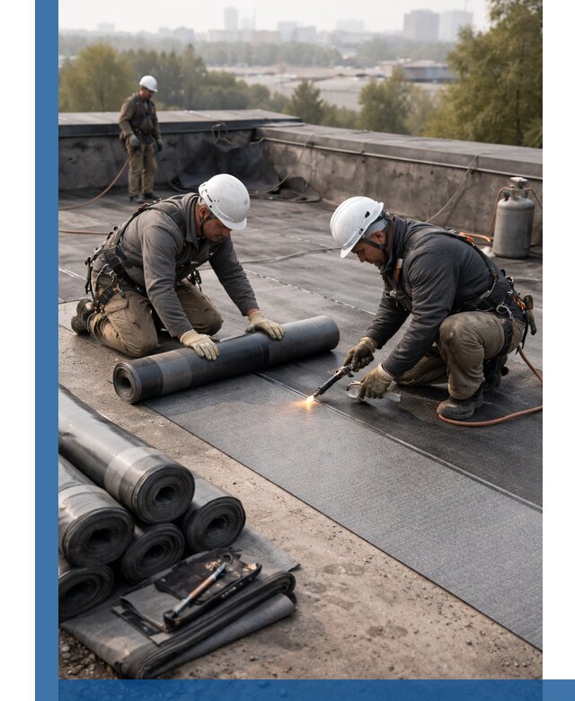 Монтаж мягкой кровли в Дивногорске профессионально и надежно