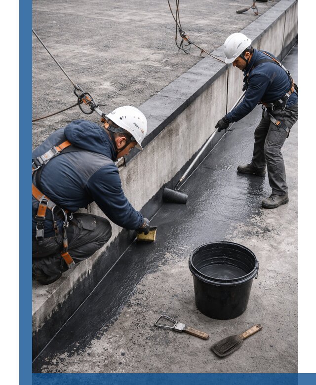 Гидроизоляция кровли жидкой резиной профессионально в Дивногорске