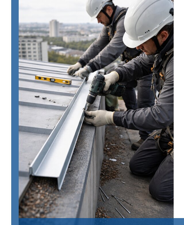 Монтаж капельника на кровле в Дивногорске с гарантией качества