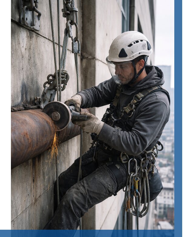 Резка металла на высоте в Дивногорске по цене от 4550 р. | ВЫСОТНИК-Двн