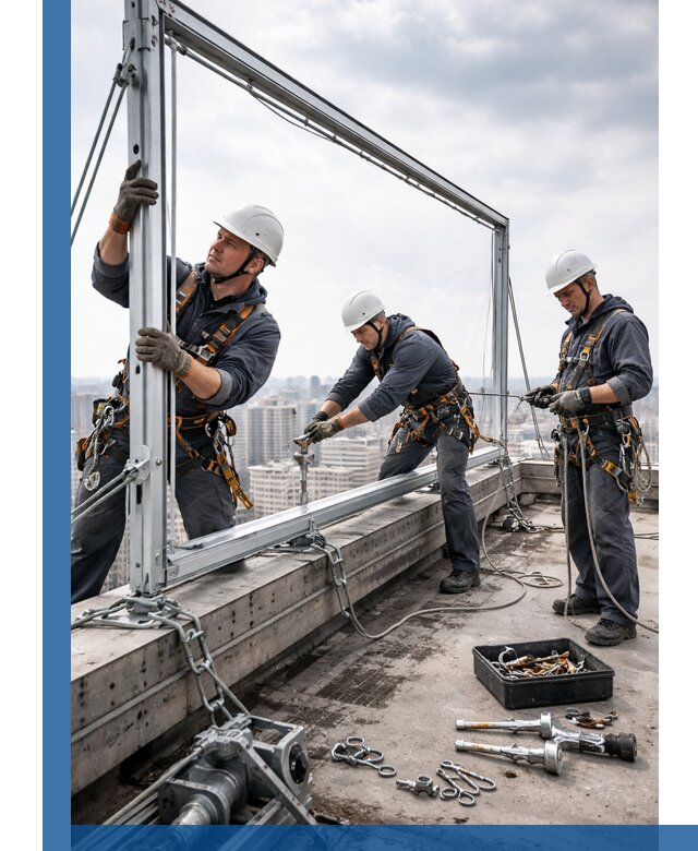 Монтаж крышных рекламных конструкций под ключ в Дивногорске