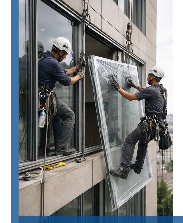 Профессиональная замена стекла в витраже в Дивногорске с гарантией