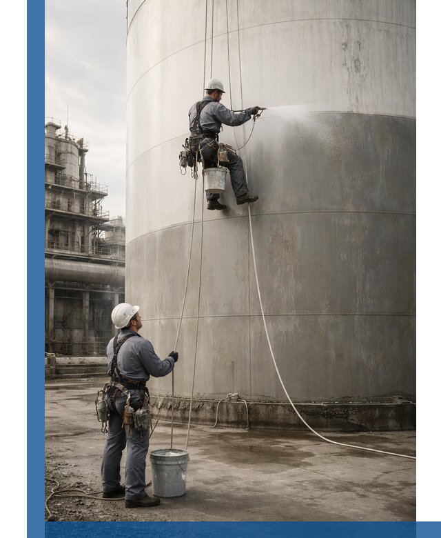 Покраска стальных резервуаров и емкостей в Дивногорске профессионально