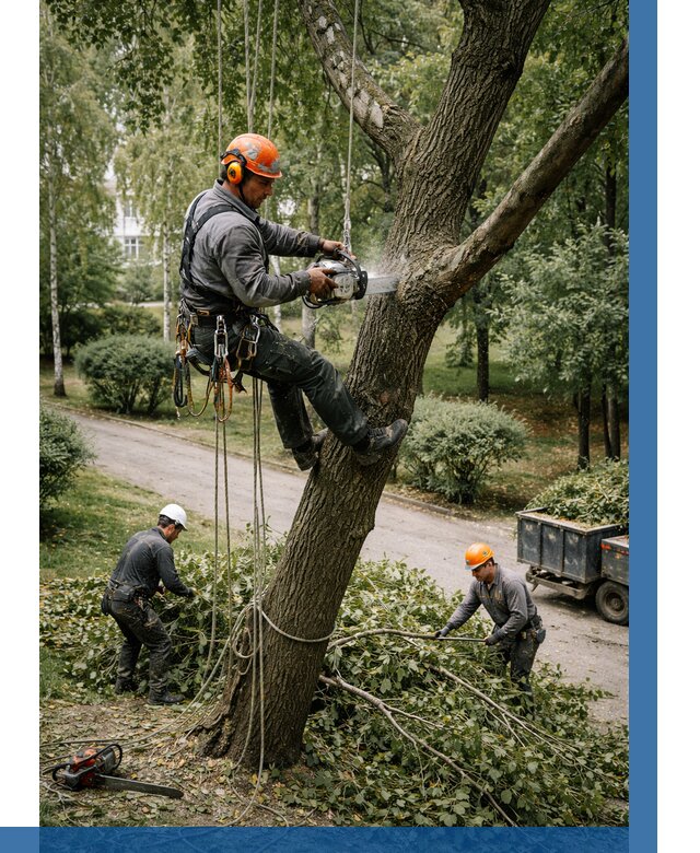 Кронирование деревьев в Дивногорске от 6572 р. | ВЫСОТНИК-Двн