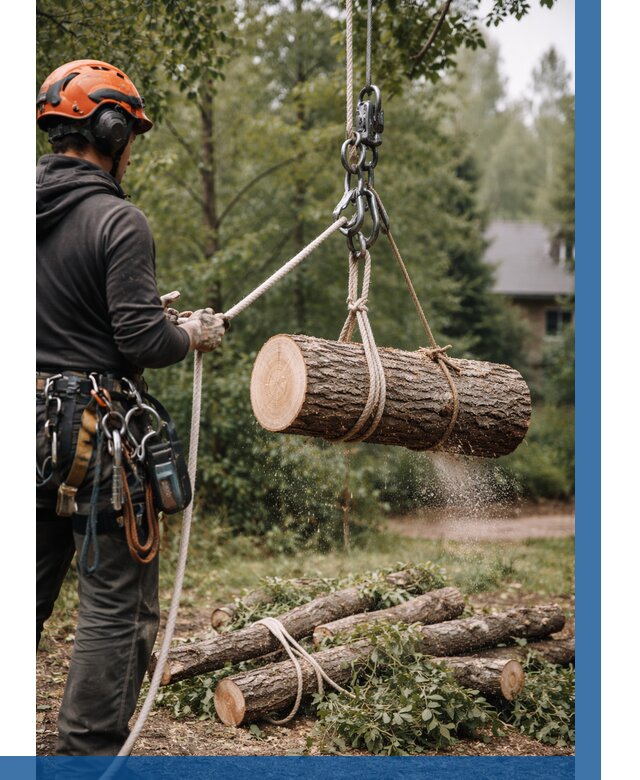 Валка деревьев частями в Дивногорске от 7583 р. | ВЫСОТНИК-Двн