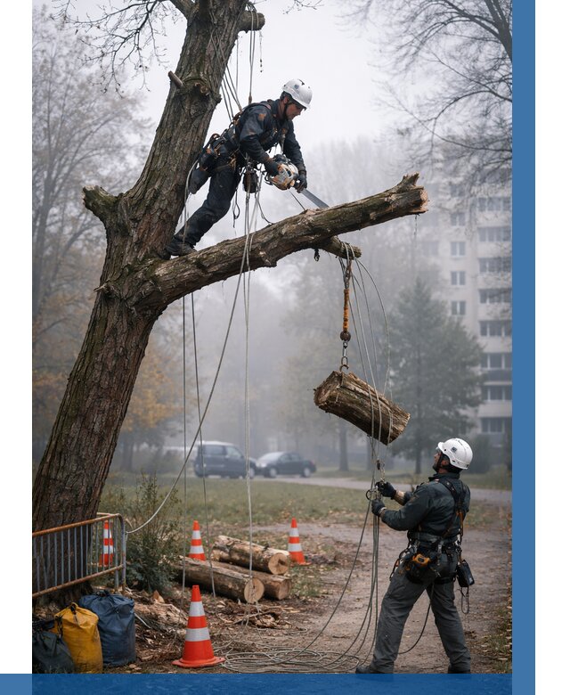 Удаление аварийных деревьев в Дивногорске от 15165 р. | ВЫСОТНИК-Двн