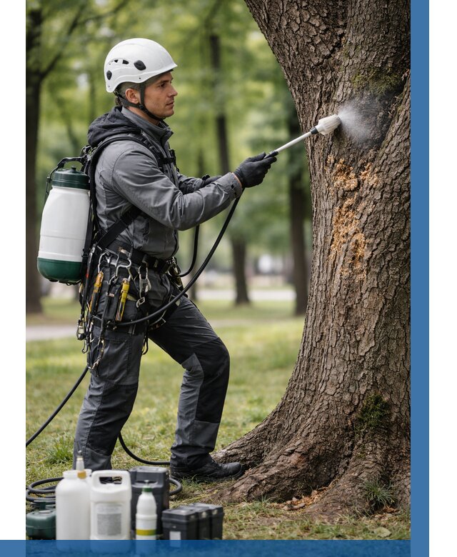 Обработка деревьев от вредителей в Дивногорске от 4550 р. | ВЫСОТНИК-Двн