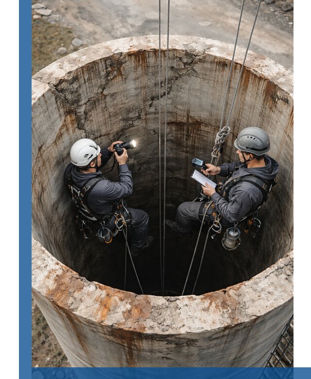 Обследование дымовой трубы: диагностика и оценка состояния в Дивногорске